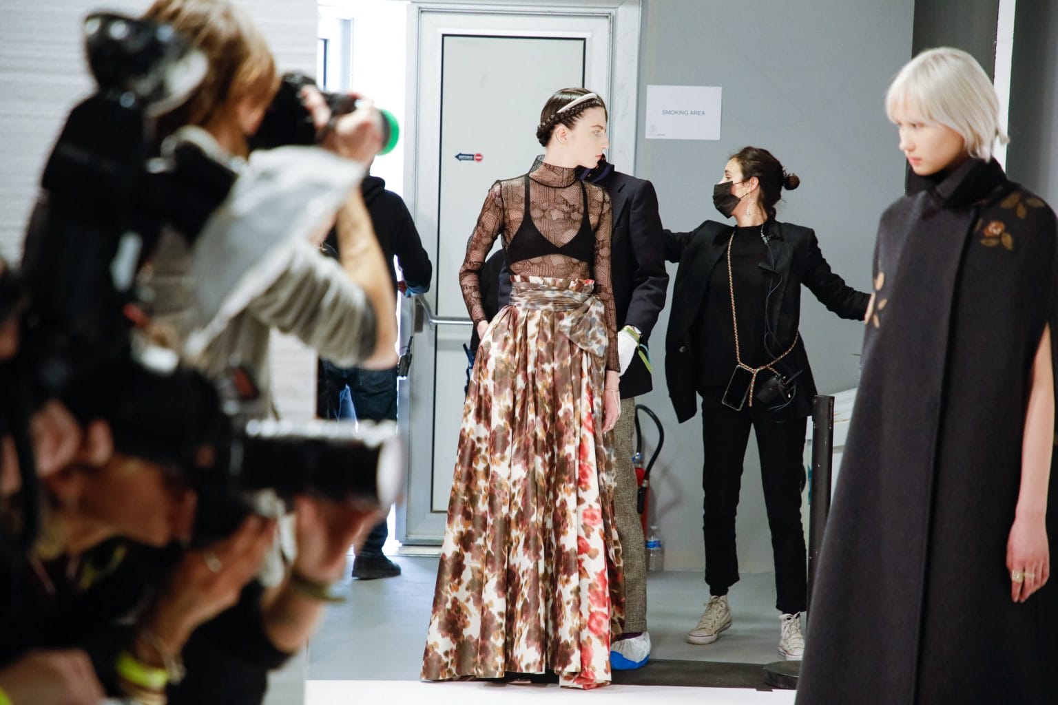 Dior Fashion show, backstage, Fall Winter 2022, Paris Fashion Week