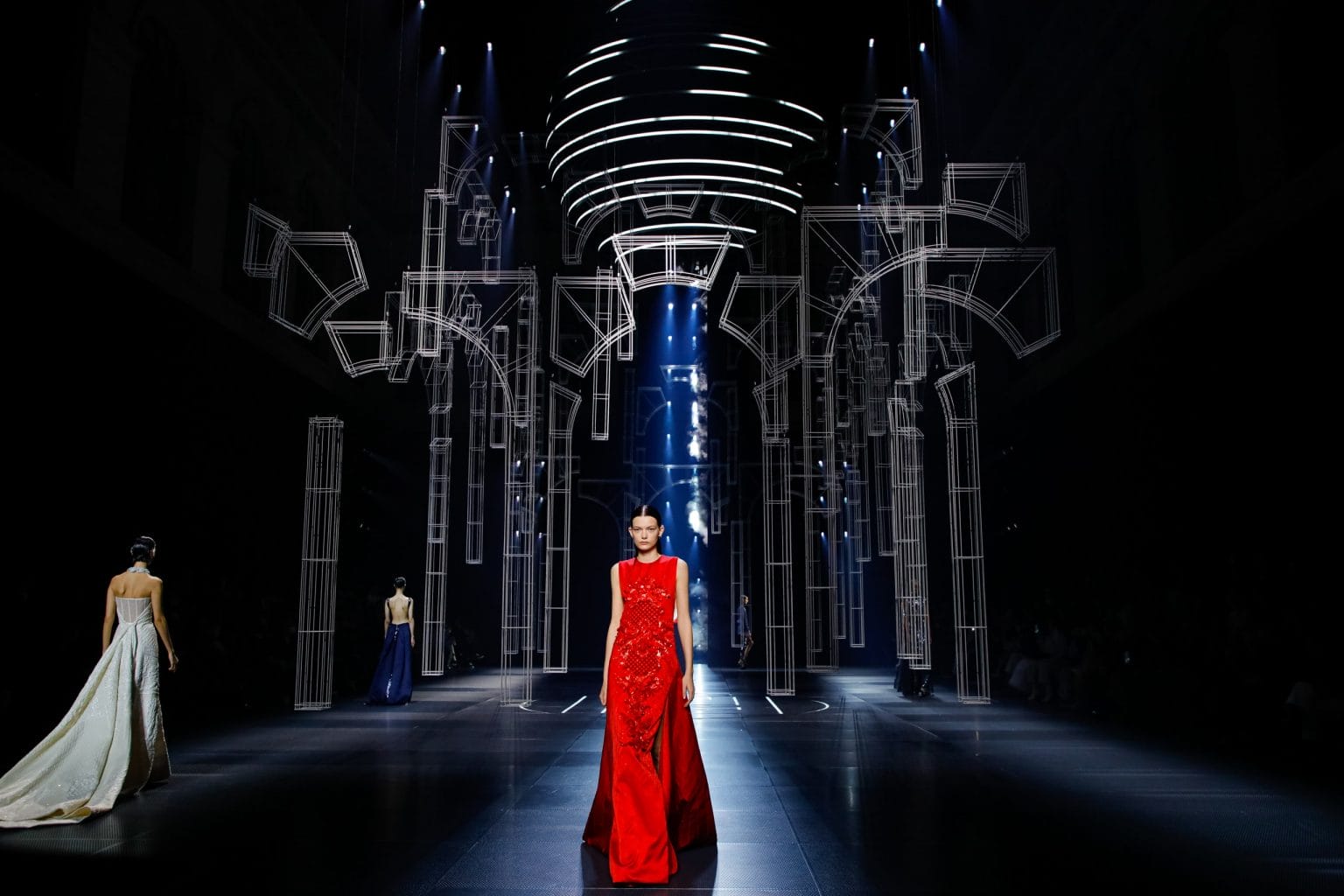Fendi show, Runway, Couture, Spring Summer 2022, Paris Fashion Week